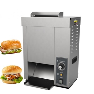 Machine à pain à <span class=keywords><strong>hamburger</strong></span> électrique commerciale professionnelle verticale au prix le plus bas Grille-pain à <span class=keywords><strong>hamburger</strong></span> - Product Image 6