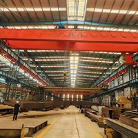 Grue à pont motorisée de type QZ Wanlong 5-20t, contrôlée par PLC, avec une portée de 31,5 m, une hauteur de levage de 20 m et une puissance de 47,7 kW
