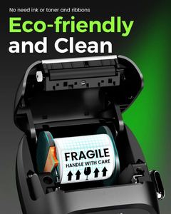 Phomemo M160 2インチサーマルプリンターアドレスラベルメーカー付き郵送ロゴステッカーIOSスモールビジネス用 - Product Image 4