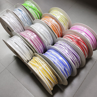 Tube néon flexible en silicone de 6 mm, séparé, pour bande LED néon 12V, découpable pour la création de décorations néon personnalisées DIY
