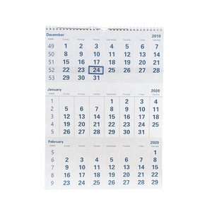 2020 Tùy Chỉnh Treo Tường Nhớ Lịch In Ảnh Kỹ Thuật Số - Product Image 2