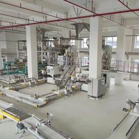 Entièrement automatique Farine Grain Alimentation Son Remplissage Emballage Pliant Machine À Coudre Plateau Tournant Huit Stations-Prix Direct Usine Nouveau