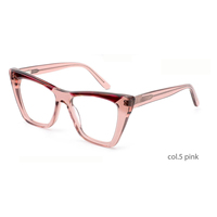 Montures de lunettes de vue œil-de-chat tendance pour femmes, nouvelle collection 2025, multicolores, pour usage quotidien et professionnel