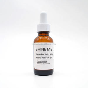 Suero Facial OEM para el Cuidado Diario de la Piel, Blanqueador, Antioxidante, con Ácido Ascórbico al <span class=keywords><strong>8</strong></span>%, Alfa Arbutina al <span class=keywords><strong>2</strong></span>%, Solución Exfoliante - Product Image 1