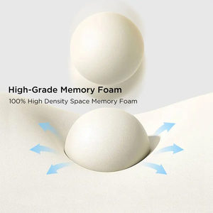 Almohada de soporte lumbar/cojín trasero, <span class=keywords><strong>respaldo</strong></span> ortopédico de espuma viscoelástica <span class=keywords><strong>para</strong></span> asiento de automóvil, silla de oficina/computadora y silla de ruedas - Product Image 5