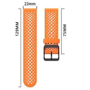 Correa de silicona transpirable de 22mm para <span class=keywords><strong>Huawei</strong></span> <span class=keywords><strong>Watch</strong></span> <span class=keywords><strong>GT</strong></span> <span class=keywords><strong>Runner</strong></span> 2 GT6 6Pro GT5 GT4 <span class=keywords><strong>46mm</strong></span>, pulsera de repuesto para Galaxy <span class=keywords><strong>Watch</strong></span> 3 45mm <span class=keywords><strong>46mm</strong></span> - Product Image 6
