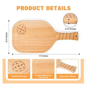 Planche à découper en bambou avec poignée, antibactérienne, rectangulaire, pour la cuisine, pour servir le fromage et les charcuteries - Product Image 5