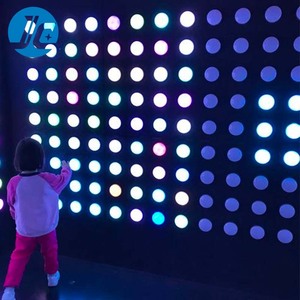 Botón LED interactivo, sala de juegos de <span class=keywords><strong>Escape</strong></span>, juego de <span class=keywords><strong>Escape</strong></span> deportivo activo para aeropuerto, jardín, trampolín, parque, Material de PC - Product Image 5