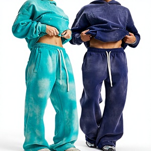 Pantalones de <span class=keywords><strong>Hombre</strong></span> <span class=keywords><strong>para</strong></span> Otoño e Invierno, Estilo Nuevo, Lavado con Spray de <span class=keywords><strong>Castaño</strong></span> de Indias, Aspecto Desgastado, con Felpa, Holgados, Casuales, de <span class=keywords><strong>Color</strong></span> Sólido, Sanitarios - Product Image 1