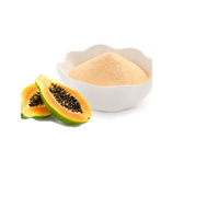 Poudre d'extrait de papaye Carica Papaya, ingrédient botanique naturel pour les mélanges de thé, les boissons et les applications alimentaires