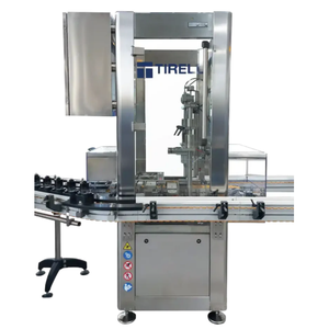 Máquina Tapadora en Línea Tirel Nebel con Control Servo para Tapas de Rosca y a Presión, Dispensadores, Mesa de Acero Inoxidable - Product Image 1
