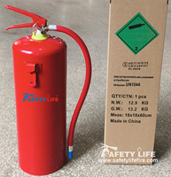 Extincteur portable pour la sécurité incendie des batteries au lithium, agent AVD 6L, extincteur pour batteries au lithium pour véhicules électriques