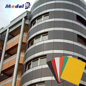 Directo fabricante ACP Panel Alcobond <span class=keywords><strong>Alveolar</strong></span> De Aluminio Panel compuesto de aluminio para revestimiento de paredes exteriores Panel de fachada - Product Image 6