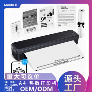 เครื่องพิมพ์ความร้อนมาร์คไลฟ์ A4 X8 แบบพกพา พิมพ์ได้ทุกที่โดยไม่ต้องใช้หมึก - Product Image 5