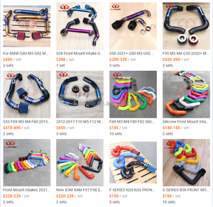 Prise d'air de performance pour <span class=keywords><strong>BMW</strong></span> S58 G80 G81 M3 G82 G82 M4 G87 <span class=keywords><strong>Filtre</strong></span> d'admission avant en titane - Product Image 6