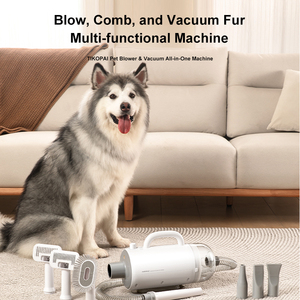 Kit Aspirapolvere per Animali Domestici Moderno 7-in-1, Spazzola per Toelettatura e Rimozione Peli per Cani e Gatti - Product Image 3