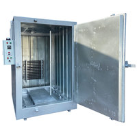 Four électrique industriel JINHAI CE contrôlé par PLC pour le séchage et le durcissement de la peinture en poudre sur les jantes de voiture