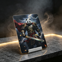 Kartu Pos Cetak Digital Efek Holografik Karton Berkualitas Tinggi dengan Ilustrasi Komik Musik Peri Kustom OEM, Peningkatan Laser UV 3D, dan Pencetakan Massal