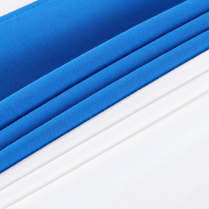 T-shirt décontracté à manches courtes et col rond, à manches raglan, à séchage rapide, de style sportif, avec blocs de <span class=keywords><strong>couleur</strong></span> sur les côtés - Product Image 5
