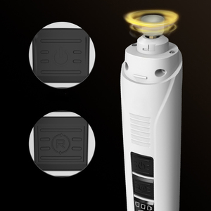 Ponceuse à ongles électrique pour animaux de compagnie à batterie 1500 mAh, à vibrations ultra-faibles, prix direct usine - Product Image 6