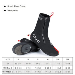 GIYO <span class=keywords><strong>Couvre</strong></span>-<span class=keywords><strong>chaussures</strong></span> de vélo MTB Road Bike Winter Thicken Warm Thermal Overshoes Waterproof Reflective Cycling Shoe Cover Booties - Product Image 3