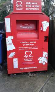 Wholesale Rectangular Galvanized Steel Standing <strong>Donation</strong> Drop Boxes Secure Storage <strong>Bucket</strong> for Street Outdoor Use - Product Image 2