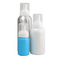 Distributeur de savon mousse en métal pour soins personnels, flacon en aluminium pour cosmétiques, 350 ml, 500 ml