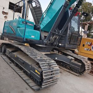 Excavatrice sur chenilles d'occasion Kobelco SK200-8 Japon avec garantie d'un an Caractéristiques Composants de base PLC et roulement d'engrenage de pompe à moteur - Product Image 5