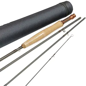 Newbility 8ft 3/4WT 9ft 5/6WT 10ft 7/8WT fly fishing combo Toray 30T 36T Carbon AA Cork Handle 4 Sections Fly Fishing Rod