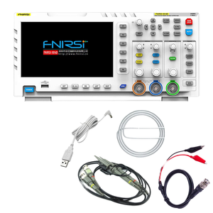 FNIRSI-1014D デジタルオシロスコープ 2+1 デュアルチャンネル入力信号発生器 100MHz*2 アナログ帯域幅 1GSa/s サンプリングレート 8ビット - Product Image 4