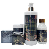 Coffret soin éclaircissant Glutathione Illuminateur : booste l'éclat, atténue l'hyperpigmentation, les taches brunes et unifie le teint.