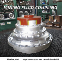 Accouplement flexible en aluminium avec diamètre de trou de 50 mm et garantie de 3 ans pour machines minières et ateliers d'impression, marque OEM