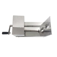 Commerciële roestvrijstalen wortelsnijder/aardappelsnijder/aardappelchips snijmachine