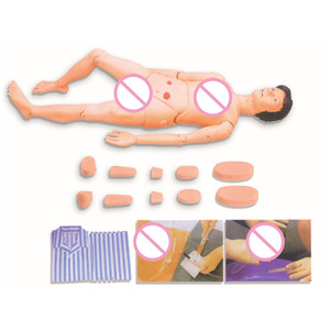 Mannequin de formation infirmière féminine entièrement <span class=keywords><strong>fonctionnel</strong></span> en science médicale - Product Image 1