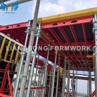 Coffrage en aluminium moderne européen Lianggong pour dalles de béton, panneaux de contreplaqué à dégagement rapide pour la construction, prix usine