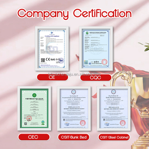 Litera de acero escolar al por mayor, litera barata para adultos, cama de dos pisos, metal resistente - Product Image 5