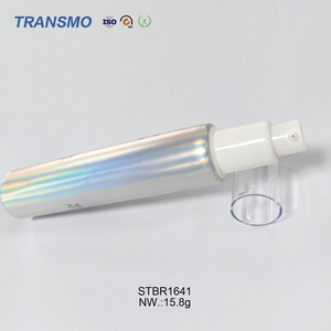 Eco-Friendly Refillable Cosmetic Squeeze Tube Equipped With Metal Applicator Wand For <b>Lip</b> Balm - Product Image 2