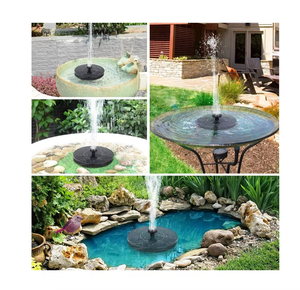 Nouvelle mise à niveau 0,5-10W Mini pompes à eau solaires Panneau <span class=keywords><strong>solaire</strong></span> autoportant <span class=keywords><strong>Fontaine</strong></span> pour bain d'oiseaux Étang Piscine Extérieur - Product Image 6