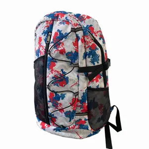 Novo estilo personalizado Laptop viagem mochila impermeável Mens mulheres Bagpack saco impermeável poliéster camuflagem Unisex Oxford macio