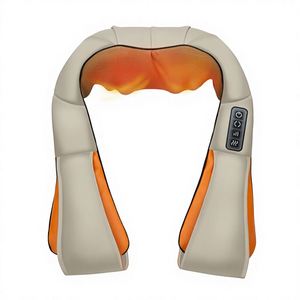 Commercial Use TAHATH Shiatsu Physiotherapy <b>Massager</b> Neck Shoulder <b>Back</b> Plug-In 3 Speed Heating Infrared Red Light Massage Shawl - Product Image 3