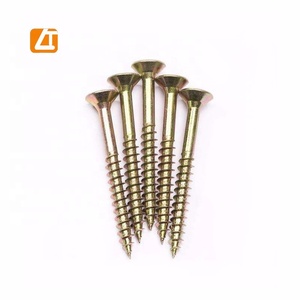 Đài Loan chất lượng Vàng kẽm mạ Pozi Ổ MDF ván vít gỗ, tornillo Para madera ván vít Nhà cung cấp ở Trung Quốc - Product Image 1