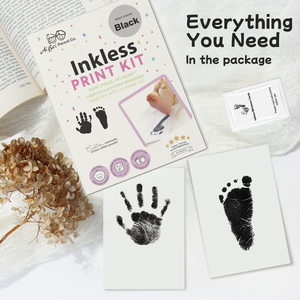 Baby Milestone Cards Inkless <strong>Print</strong> Kit Hand and Footprint Kit for Dog <strong>Paw</strong> <strong>Print</strong> Newborn Hand Baby Footprint Kit Ink Pad - Product Image 6