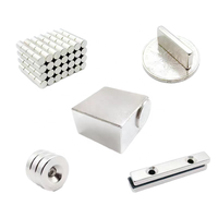 Aimant permanent Ndfeb N52 industriel avec revêtement Ni-Cu-Ni, forme hexagonale régulière, pour applications de découpe, de pliage et de soudage