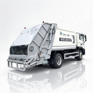 Camión de Basura de Compresión Sinotruk 4X2 de 14 Metros Cúbicos, Camión de Recolección de Basura Doméstica, Camión Compactador de Basura - Product Image 2