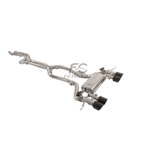 Tuyaux d'échappement à commande Valvetronic pour BMW M2 G87 3.0T en acier inoxydable, silencieux d'échappement Catback à découper et à fixer par collier