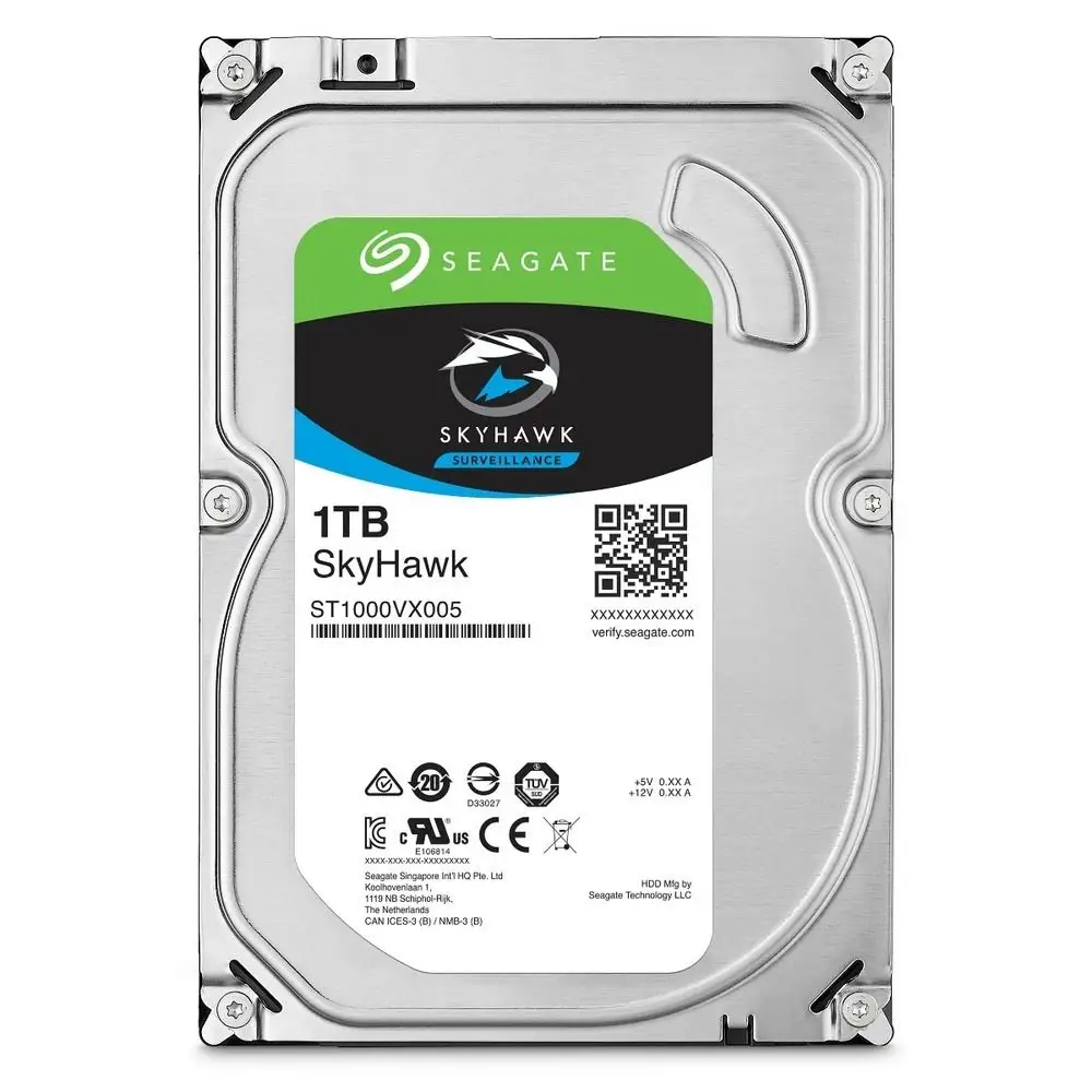 Untuk Harga Grosir Asli Seagate Skyhawk SATA 1TB SATA 6G 3.5 Inci 5.9K Hard Disk Drive HDD Internal untuk Pengawasan