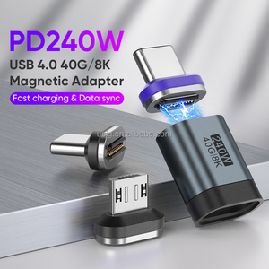Greenport 24 Pin Loại C USB 4.0 Kết Nối 240W 8K 40G USB-C Để USB-C Điện Thoại Máy Tính Xách Tay Từ <span class=keywords><strong>Adapter</strong></span> - Product Image 3