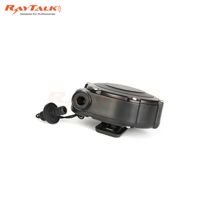 Cable adaptador de auriculares de Radio bidireccional PTT 61U incorporado Nex-us 7,1mm conector hembra con clip de cinturón para GP328 - Product Image 6