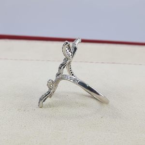 Jewelspaark Diamond <b>Ring</b> 1.00 Cttw Round Cut Natural White 925 Sterling Silver Engagement Jewelry For Women Size 9 - Product Image 5