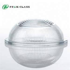 Cubierta de Vidrio Borosilicato Transparente LED Ecológica de Diseño Industrial Moderno, Cubiertas para Lámparas que Cumplen con la Prueba de Impacto 7J a Prueba de Explosiones - Product Image 3